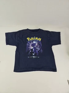 Vintage 90s Pokemon Movie Promo Shirt Mewtwo Training Is Over (Youth Size 7) - Picture 1 of 15