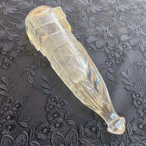 Art Deco 1912 Renault Coupe DeVille Glas Blumenvase Titanic - Bild 1 von 10