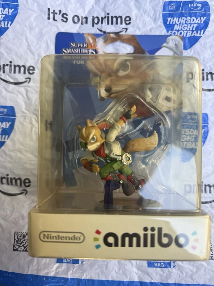 Fox McCloud Amiibo - Super Smash Bros. Series [Accesorio Nintendo] Edición en caja Foto 1 de 1
