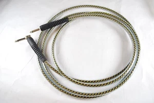 Analysis plus Yellow Oval Instrument Cable 10Ft Straight to 90 - Picture 1 of 10