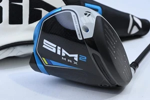 Taylormade SIM2 Max Driver / 9 Degree / X-Flex HZRDUS Black 75 Shaft - Picture 1 of 9