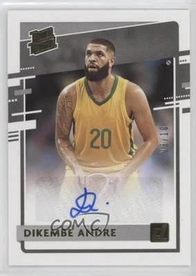 2021-22 Chronicles Draft Picks Donruss Rated Rookie Gold /10 Dikembe Andre Auto - Image 1 of 2
