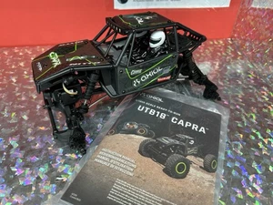NEW Axial 1/18 UTB18 Capra 4X4 Mini Crawler Roller Slider w/ Servo & Motor & LED - Picture 1 of 8
