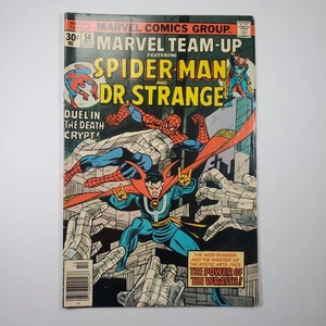 Marvel Comics Marvel Team-Up #50 FN 1976 Spider-Man and Doctor Strange Iron Man - Picture 1 of 8