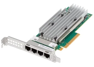 Dell QLogic FastLinQ QL41164HFRJ QUAD Port PCI-E 10GbE Ethernet Adapter - 33M0K - Picture 1 of 4