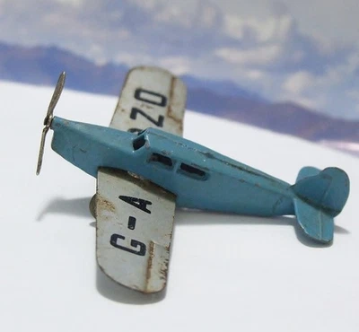 Dinky Pre Guerra Nº 60k Amy Mollison Percival Gaviota Avión Modelo a Escala Recuerdo Foto 1 de 4