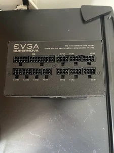 EVGA SuperNOVA 750 G2 Modular 750W Power Supply - Black - Afbeelding 1 van 5