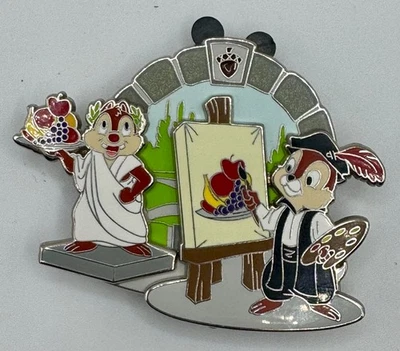 Prendedor Disney - Pintores de Chip and Dale MOP Museo de Pin-tiquities LE500 Foto 1 de 2