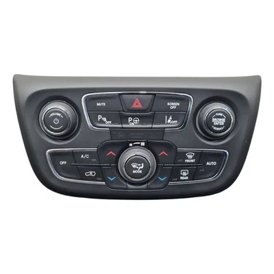 Jeep Compass MP/552 2018 Heater Control Panel With Switches 00K5VA66DX9AC - Image 1 of 4