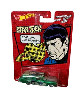 Hot Wheels Premium Star Trek Spock '59 Chevy Delivery Real Riders - Bild 1 von 6