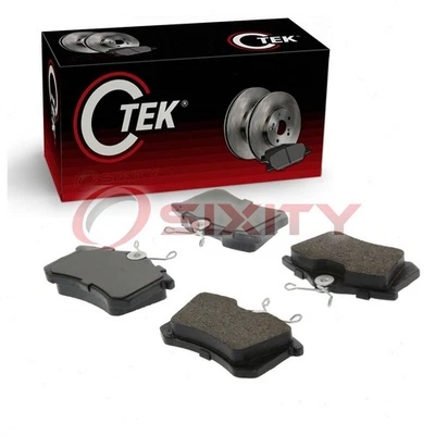 Juego de pastillas de freno de disco traseras centradas para Volkswagen Eos 2016 frenado parada sy Foto 1 de 4