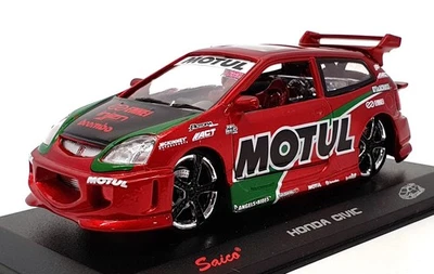 Saico 1/32 Scale 171021P - Honda Civic Type R Motul - Metallic Deep Red - Image 1 of 4