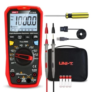 Digital Multimeter Tester UT161E, True RMS 1000V AC DC Voltage Meter Tester O... - Picture 1 of 6