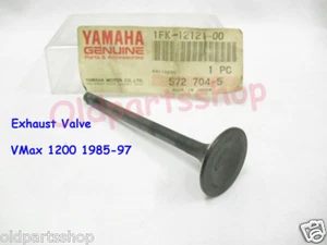 Yamaha V-Max VMX1200 Exhaust Valve 1985-1997 NOS Vmax 1200 EX VALVE 1FK-12121-00 - Picture 1 of 2
