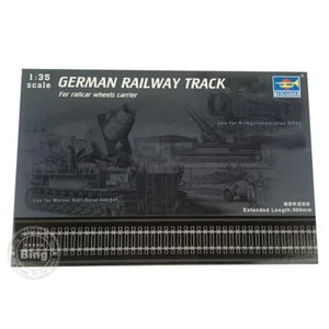 00213 Trumpeter Railway Track for Train German Static Model Kit fare 1/35 - Picture 1 of 5
