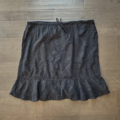 Falda para mujer Fresh Produce floral cachemira negra playa piscina XL Foto 1 de 4