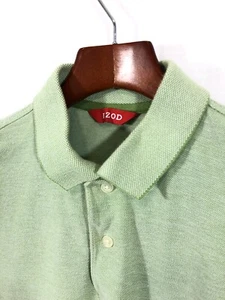 IZOD Men’s Polo Shirt 100% Cotton Short Sleeve S - Picture 1 of 4