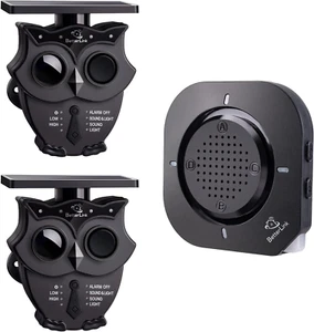1/2 Mile Long Range Solar Wireless Driveway Alarm System IP65 Weatherproof Outdo - Picture 1 of 12