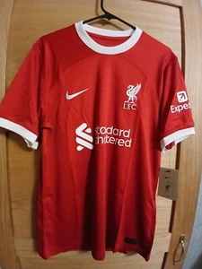 LIVERPOOL HOME SHIRT 2023/24,MEDIUM,BNWT,NIKE - Picture 1 of 7