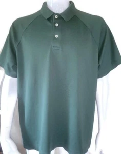 Mens Orvis Signature Collection Polo Golf Shirt Size XL Dark Green Pima Cotton - Picture 1 of 12