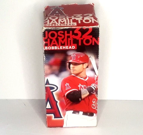 Los Angeles Angels of Anaheim Bobble-Head  Josh Hamilton Cover