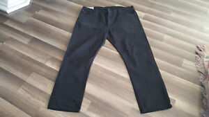 Polo Ralph Lauren Thompson relaxed mens SZ 40X32 (actual SZ 42X30) black jeans.