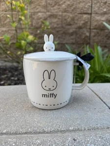Taza de cerámica con tapa Miffy by Magenta - Imagen 1 de 3