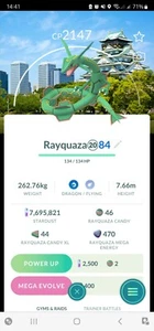 Pokemon Rayquaza ( Dragon Ascent ) Go - Picture 1 of 2