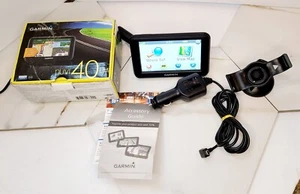 (CIB) GARMIN nüvi 40LM (USA) 4.3" GPS Navigator ~ Lifetime Maps 2024 Updated - Picture 1 of 11