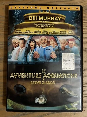 DVD Le Avventure Acquatiche Di Steve Zissou 2005 Ed Touchstone Ex Noleggio Raro - Immagine 1 di 3