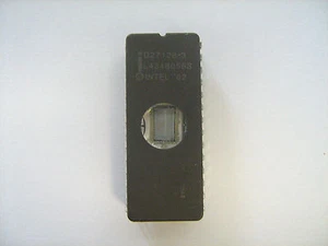 INTEL D27128-3 D27128 IC 28Pin DIP EPROM Int Circuit - 1 Piece / TESTED ERASED - Foto 1 di 4