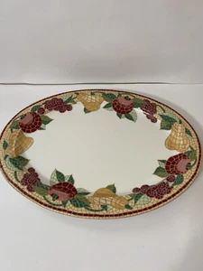 pier one Mosaik Obst Oval Servierplatte - Bild 1 von 6