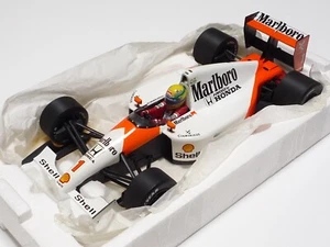 MINICHAMPS 1:18 McLAREN HONDA MP4/6 A. SENNA WORLD CHAMPION 1991 "Marlboro" - Picture 1 of 13