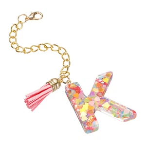 Letter Charm Accessories for Tumbler Cup Name ID, Multicolored(Letter K) - Picture 1 of 6