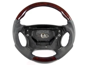 Mercedes W203 C Class Sport Steering Wheel Burl Walnut Wood - Foto 1 di 3