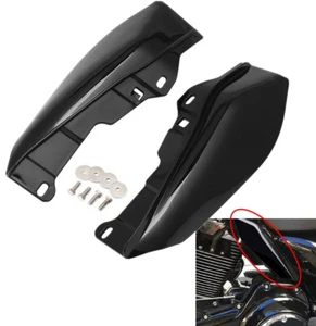 2x Mid-Frame Air Deflectors Heat Shield for Harley Touring Road Glide 2009-2016 - Picture 1 of 11