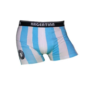 Nuevo Sexy Para hombres Argentina No 10 Ropa Interior Boxeadores País Bandera Copa Mundial de Fútbol  - Imagen 1 de 2