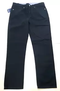 GAP Men's Super Soft Stretch Twill 5 Pocket Slim Fit Pant True Black 34 x 30 NWT - Picture 1 of 4