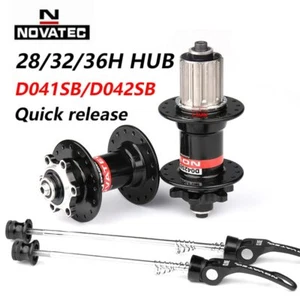 Novatec Hub D041SB D042SB MTB Bike Bicycle Disc Card Brake 28/32/36 Holes - Picture 1 of 35