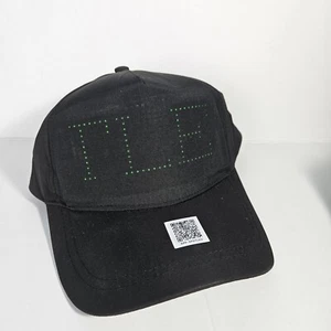 LED Wireless Black Baseball Hat Spotled Adjustable Programmable  - Picture 1 of 6