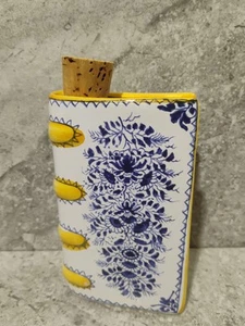Metropolitan Museum Of Art Ceramic Spirits Flask Book Decanter Made In Portugal - Picture 1 of 6