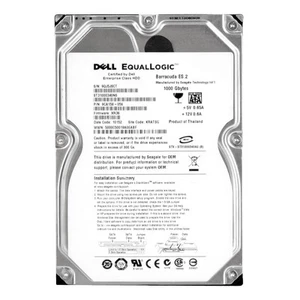 DELL EQUALLOGIC 1TO 7,2K 32MO SATA II 3,5'' ST31000340NS - Photo 1/3