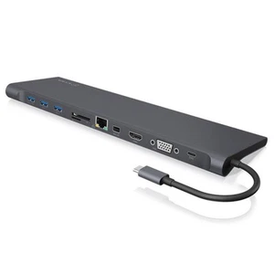 ICY BOX IB-DK2102-C USB Type-C DockingStation mit dreifacher Videoausgabe - Bild 1 von 7