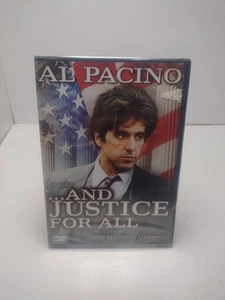 AND JUSTICE FOR ALL AL PACINO DVD BRAND NEW SEALED CLASSIC MOVIE  - Picture 1 of 2
