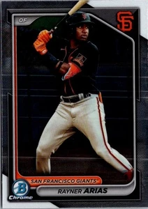 2024 Bowman Draft #BDC-189 Rayner Arias Chrome - Picture 1 of 2