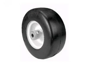 WHEEL ASSEMBLY 9X350X4 9 X 3.50-4 SOLID TIRE 4" HUB W/ 3/4" ROLLER BRG 9899 - Picture 1 of 1