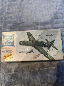 Vintage Lindberg WWII German Dornier DO-335 Model Airplane Kit 1966 Open Box - Picture 1 of 5