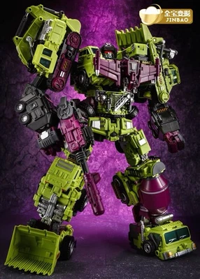 Jinbao Gravity Builder (Devastator) Set - Oversized - Combiner - Image 1 of 4