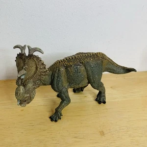 Papo Pachyrhinosaurus Dinosaur Collectable Toy Model Figure 2009 Retired Rare - Picture 1 of 8