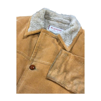 Abrigo McGregor de Colección Forrado de Vellón Pana Tareas Pesado Hecho en EE. UU. Para Hombre 44 Largo Foto 1 de 4